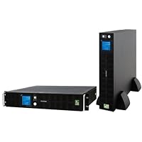 CyberPower PR1500LCDRTXL2U Smart App Sinewave Green UPS - 1500VA/1125W AVR LCD SNMP/HTTP XL (Black)