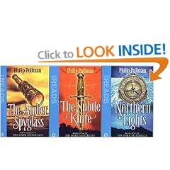 His Dark Materials, set of 3 mini-reads; Northern Lights, Subtle Knife, Amber Spyglass