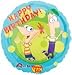 Phineas and Ferb Birthday 18 Mylar Balloon
