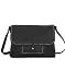 Sonia Rykiel - Sac à rabat Sonia Rykiel Zoé Micro clous Noir
