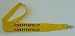 Yellow Neck Strap Lanyard with I Love Chesterfield