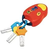 Electronic Baby Keys Keychain Rattle with Remote... by Battat