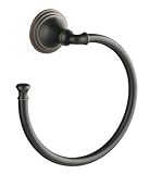 KOHLER 10557-BRZ Devonshire Towel Ring, Oil-Rubbed Bronze