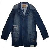 Mens Pepe Jeans London Denim Coat Jacket 4x