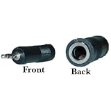 Buy 1 4 inch Stereo Female 3.5mm Stereo Male Adaptor by Cblwhl