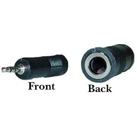Buy 1 4 inch Stereo Female 3.5mm Stereo Male Adaptor by Cblwhl now!