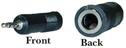 1/4 inch Stereo Female / 3.5mm Stereo Male Adaptor
