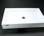 Jacuzzi T354959WH 36-Inch L by 42-Inch W Single Threshold Tru-Level Acrylic Shower Base, White Finish