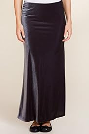 Per Una Velvet Maxi Skirt