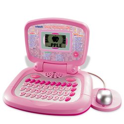 Childrens Toyshop  Toys : VTech Tote n Go Laptop Plus - Pink