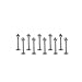 Ruifan 10PCS 16G 316L Stainless Steel 3mm Ball Labret Monroe Lip Ring Tragus Helix Earring Stud Barbell 10mm Bar Length Body Piercing Jewelry