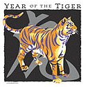 Asian Oriental Chinese Zodiac T-Shirt, Coffee & Tea Mug, Gift Card & Key Chain Year of the Tiger