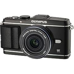 Olympus PEN E-P3 12.3 MP Live MOS Micro Four Thirds Interchangeable Lens Digital Camera with 17mm Lens - Black 