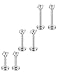 Jstyle Jewelry 316L Stainless Steel 16G 3mm CZ Labret Monroe Nose Piercing Lip Rings Studs Ear Piercings 2-6 Pcs 6mm 8mm 10m Bar Length
