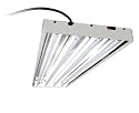 4 Tube, 4 Foot, T5 Fluorescent Grow Light Fixture w/ bulbs