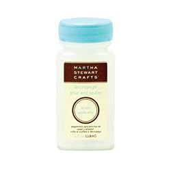 Martha Stewart Crafts - Decoupage Glue and Sealer with Brush Applicator - 4 oz