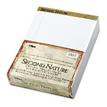 Tops Second Nature Recycled White Legal Rule 50 Sheet 8 1/2x11 Pads 12 Pack (74880)