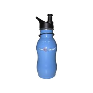 Eco Vessel Stainless Steel Water Bottle with Sport Flo Cap (17 Ounces)