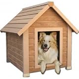 31ymxi3cXLL. SL160  New Age Pets Tan Eco Bunkhouse Style Dog House