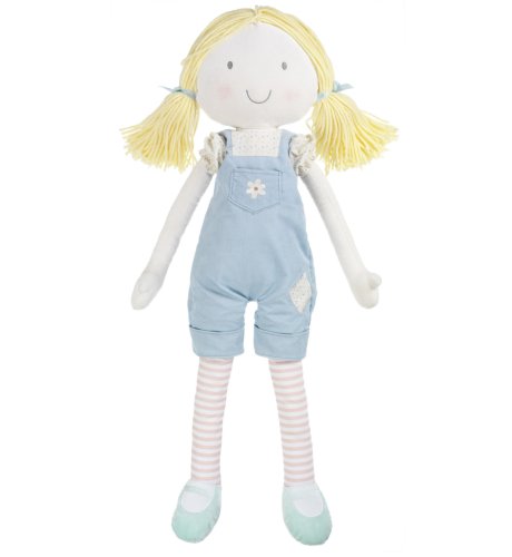 Large Blonde Rag Doll