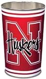 Nebraska Huskers 15 Waste Basket