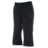 NIKE（ナイキ） トレーニングアパレル レディース ウォームアップ 3Qパンツ ブラック／ピンク
