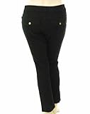 Lauren Ralph Lauren Petite Straight Leg Manhattan Jeans Black 14P