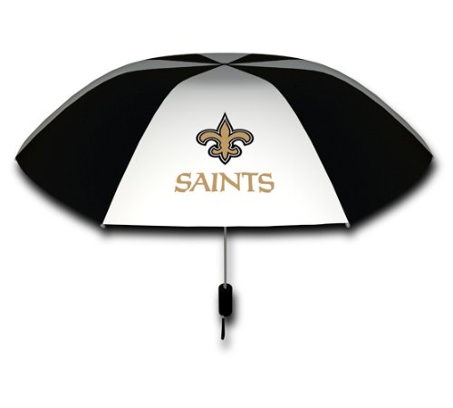 New Orleans Saints 42-Inch Folding Umbrella