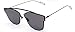 GAMT Unisex Designer Mirroer Sunglasses Black