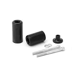2005-2006 Kawasaki Ninja ZX6R ZX6 R Black Frame Sliders Crash Protectors Motorcycle by KapscoMoto