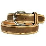 Tony Lama Double Stitch Stockman Belt