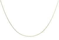 Plain Necklace 9ct Yellow Gold Chain 46cm Length Model 1130034