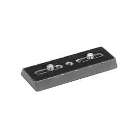 Gitzo GS2370LA Quick Release Plate Long For G1276M With 3/8-Inch Attachment Replaces G1173/38B (Gray)