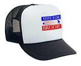 VOTE FOR BRODIE Adult Mesh Back Cap / Hat PINK