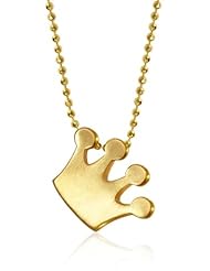 Alex Woo "Little Princess" Crown Pendant, 16"