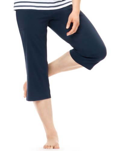 Venice Beach Damen Capri-Pants Shanty, dark blue, 46, 12564_779 Preisvergleich