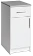 Prepac WED-1636 16' ' Base v Drawer/Door White