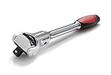TEKTON 1491 3/8-Inch Drive Quick-Release Swivel Head Ratchet, 72-Tooth Round Head [並行輸入品]