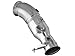 aFe (48-36310) 304 Stainless Steel Down-Pipe for BMW 335i L6-3.0L N55 Engine