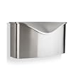 Umbra 460322-592 Postino Wall-Mount Mailbox, Stainless Steel