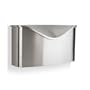 Umbra 460322-592 Postino Wall-Mount Mailbox, Stainless Steel