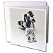 Great Dane Greeting Card is measuring 5.5w x 5.5h. Greeting Cards are sold in sets of 6 or 12. Give these fun cards to your frieds and family as gift cards, thank you notes, invitations or for any other occasion. Greeting Cards are blank inside and come with white envelopes.