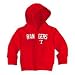 Texas Rangers Infant Zip Hood by Soft as a Grape - Red 12 Months