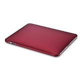 DMS Protective Polycarbonate Slim Fit Snap-On Cover for APPLE iPad (All Versions) - Red
