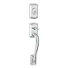Kwikset 800AVHLIP-26S Avalon Single Cylinder Exterior Handleset Smart Key Bright Chrome Finish