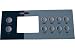 Gecko Spa TSC-4 10-key (Filt,Pmp,Clock,P1,P2,Bl,Lt,Eco,Filt,Up/Dn) Label Only 9916-100761