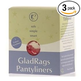 GladRags Color Pantyliner 3-pack