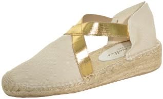 Bettye Muller Lasso Pique Rope Espadrille Shoe (Gold, 40)