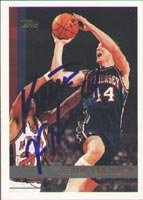 Keith Van Horn, New Jersey Nets, 1997 Topps Autographed Card