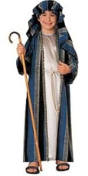 Shepherd Child Costume Large Clothes Size 12-14